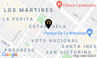 Mapa de Asfaltec Ltda. en Bogotá D.C
