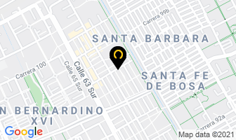 Mapa de Asfalto Jeans en Bogotá D.C