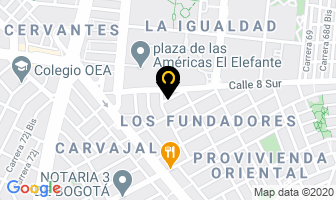 Mapa de Asg Fundicion en Bogotá D.C
