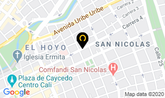 Mapa de Ashe & Cía. S.a. en Cali