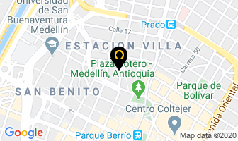 Mapa de Ashe & Cía. S.a. en Medellín