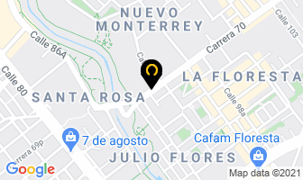 Mapa de Asia Motors en Bogotá D.C