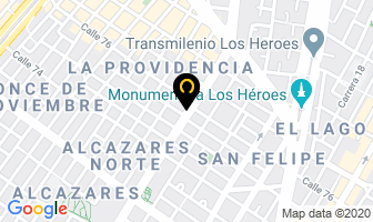 Mapa de Asia Partes Ltda en Bogotá D.C
