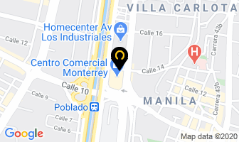 Mapa de Asignar Ltda. en Medellín