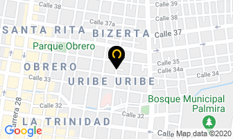 Mapa de Asinco Ltda. en Palmira