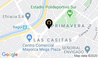 Mapa de Asintra en Envigado