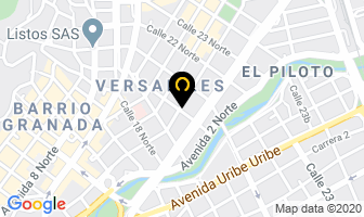 Mapa de Asistencia Domiciliaria Integral en Cali