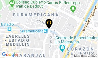 Mapa de Asmecón en Medellín