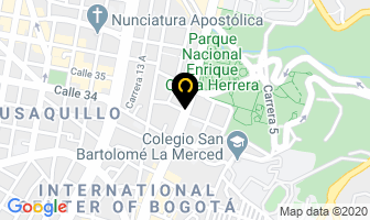 Mapa de Asmet Salud en Bogotá D.C