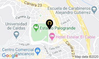 Mapa de Asmet Salud en Manizales