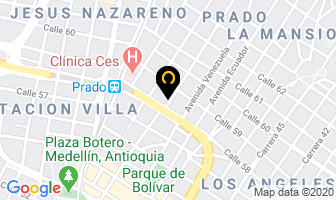 Mapa de Asmet salud E.S.S en Medellín