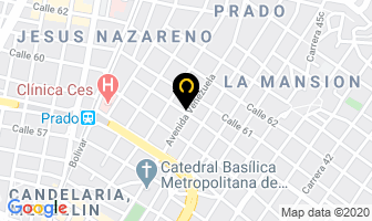 Mapa de Asmetrosalud en Medellín