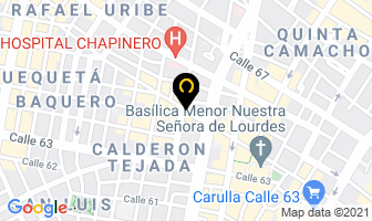 Mapa de Asoconfiar en Bogotá D.C