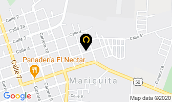 Mapa de Asodestur en Mariquita