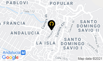 Mapa de Asolic Trabajadores en Medellín
