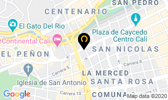 Mapa de Asomucaf en Cali
