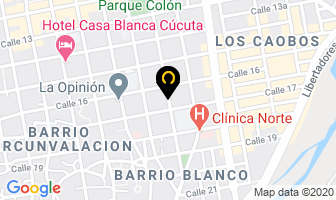 Mapa de Asopredios Olgaspol en Cúcuta
