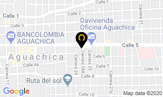 Mapa de Asoprotecco en Aguachica