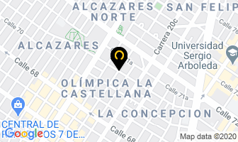 Mapa de Asoterminados Sas en Bogotá D.C
