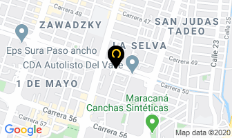 Mapa de Astaíza H. Andrés en Cali