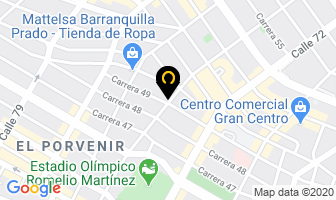 Mapa de Astegan en Barranquilla