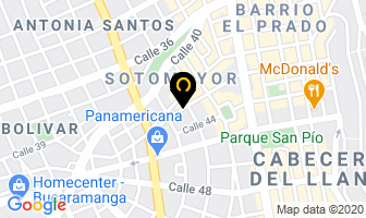 Mapa de Asu Servicio Cta. en Bucaramanga