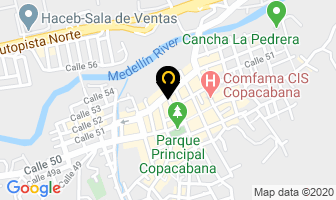 Mapa de Asupaco en Copacabana