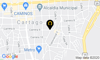 Mapa de A&t Soat Cartago en Cartago