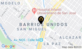 Mapa de Ata Impermeabilizadora en Bogotá D.C