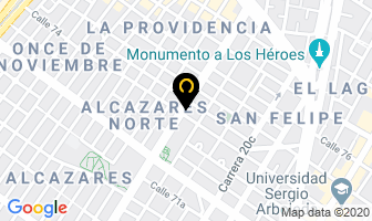 Mapa de Atdtc Ltda en Bogotá D.C