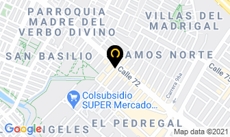Mapa de Atelier Smoking & Cocktail en Bogotá D.C