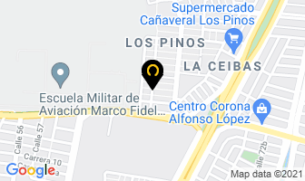 Mapa de Atención Mary en Cali
