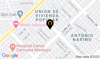 Mapa de Ateneas Club en Cali