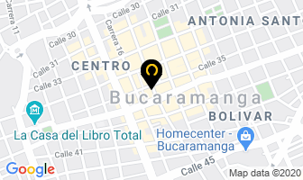 Mapa de Ath S.a. Cajeros Automaticos en Bucaramanga