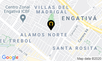 Mapa de Athelier Disfraces en Bogotá D.C