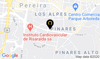 Mapa de Athletics Club. en Pereira