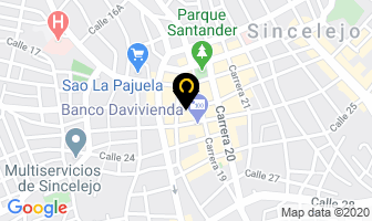 Mapa de Atiempo S.a.s. en Sincelejo