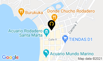 Mapa de Atlantida  Centro De Buceo en Santa Marta