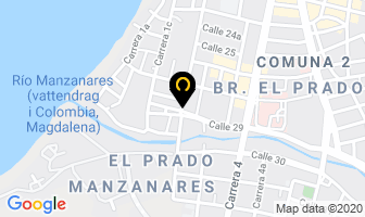 Mapa de Atlas en Santa Marta