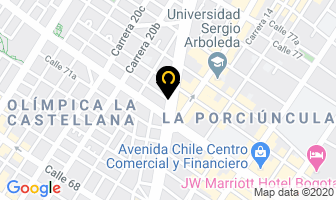 Mapa de Atlas Dance Studio en Bogotá D.C
