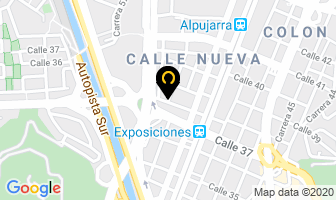 Mapa de Atmopel en Medellín