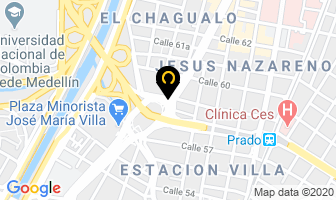Mapa de A.t.o. en Medellín