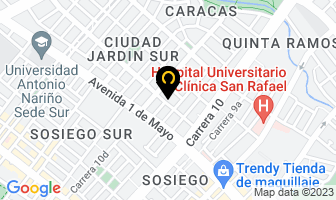 Mapa de Atrapa Infielss en Bogotá D.C