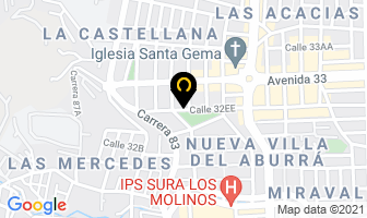Mapa de Atrapa Sueños en Medellín
