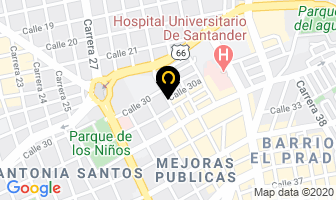 Mapa de Ats en Bucaramanga