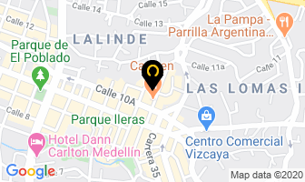 Mapa de Ats-all Trading Solutions S.a en Medellín
