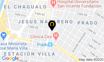 Mapa de Ats Asesorias en Medellín