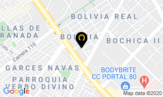 Mapa de Attica Diseño Ltda en Bogotá D.C