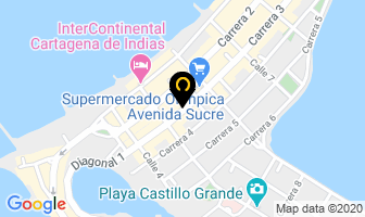 Mapa de Attmosferas en Cartagena