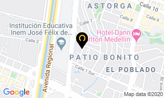 Mapa de Atudeporte.com en Medellín